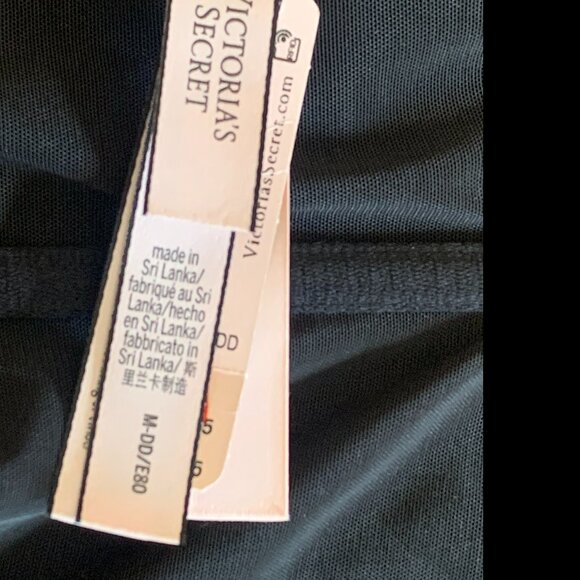 Victoria's Secret Dream Angels Cap Sleeve Velvet Corset & Sheer Panty - Picture 9 of 9